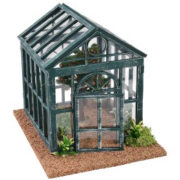 Greenhouse for nativity scene cm 15x19x17 h