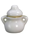 Porcelain jar cm 2x2.3 h