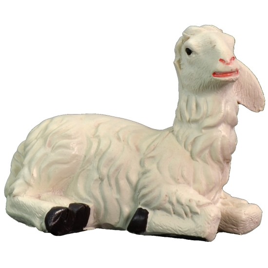 Set of 5 resin sheep for statues of 11-13 cm
