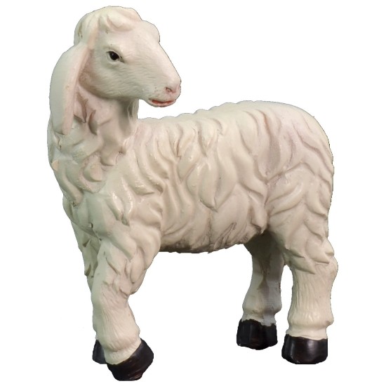 Set of 5 resin sheep for statues of 11-13 cm