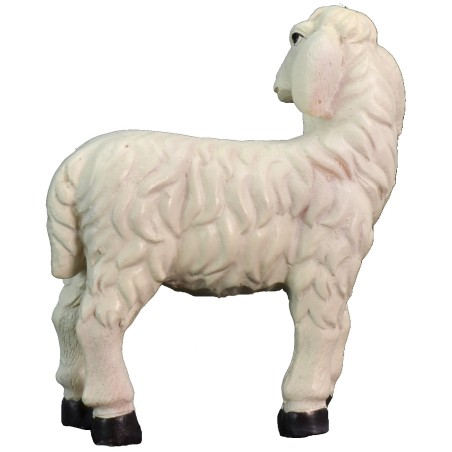 Conjunto de 5 ovejas de resina para estatuas de 11-13 cm Mundo Pesebre