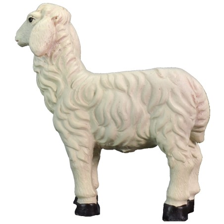 Conjunto de 5 ovejas de resina para estatuas de 11-13 cm Mundo Pesebre