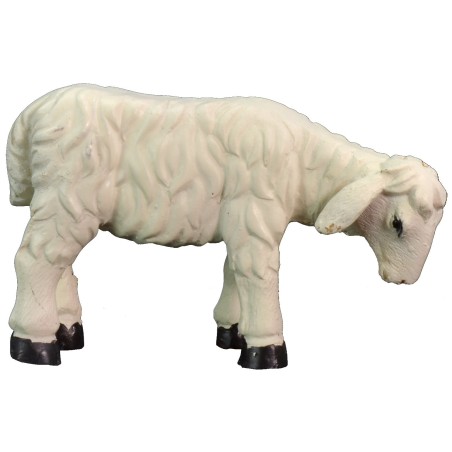 Conjunto de 5 ovejas de resina para estatuas de 11-13 cm Mundo Pesebre