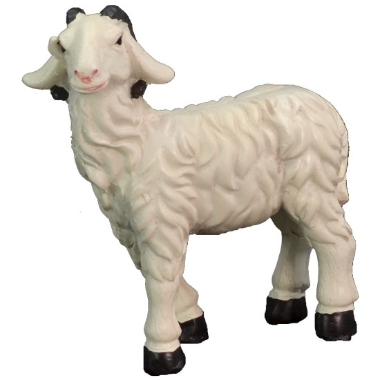 Set of 5 resin sheep for statues of 15 cm