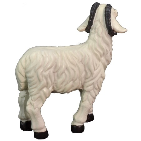 Conjunto de 5 ovejas de resina para estatuas de 15 cm Mondo Presepi