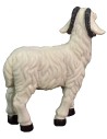 Set of 5 resin sheep for statues of 15 cm
