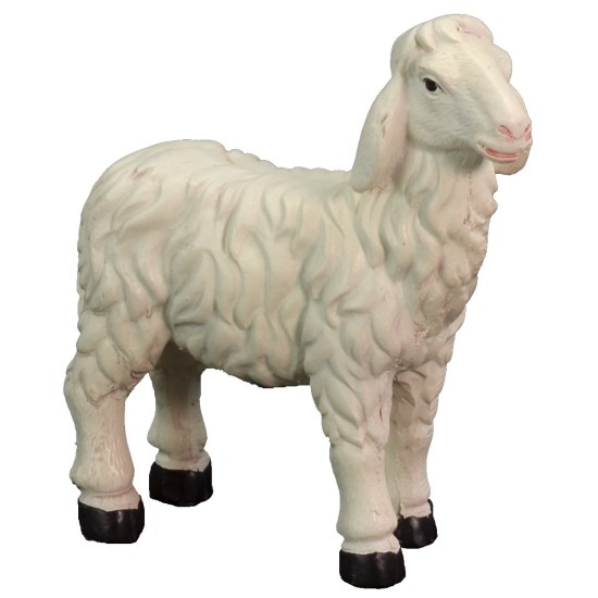 Set of 5 resin sheep for statues of 15 cm