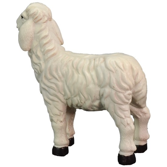 Set of 5 resin sheep for statues of 15 cm