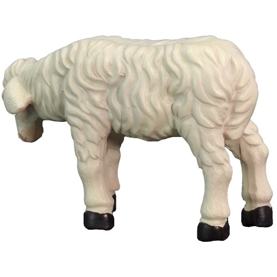 Set of 5 resin sheep for statues of 15 cm