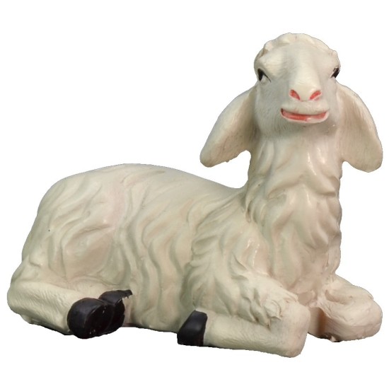 Set of 5 resin sheep for statues of 15 cm