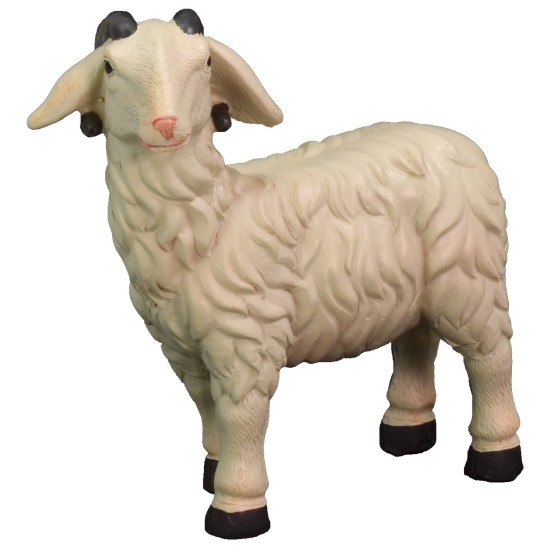 Set 4 pecore in resina per statue da 20-24 cm Mondo Presepi
