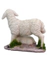 Pecora con agnello in resina per statue da 40-45 cm Mondo