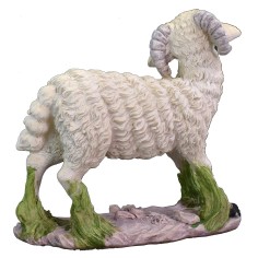 Goat in resin for statues of 40-45 cm 2