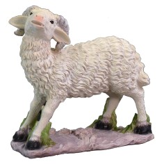 Goat in resin for statues of 40-45 cm