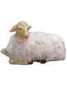 Set of 2 sheep with wool for 30 cm statues