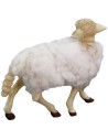Set of 2 sheep with wool for 30 cm statues