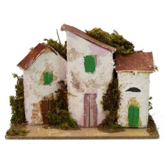 Houses in the distance cm 15x10x10,5 h