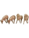 Set of 12 sheep for 8-10 cm statues World Nativity