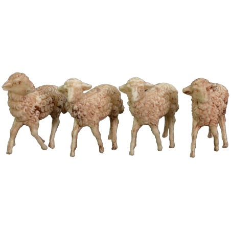 Coloca 10 ovejas surtidas para estatuas de 8-10 cm