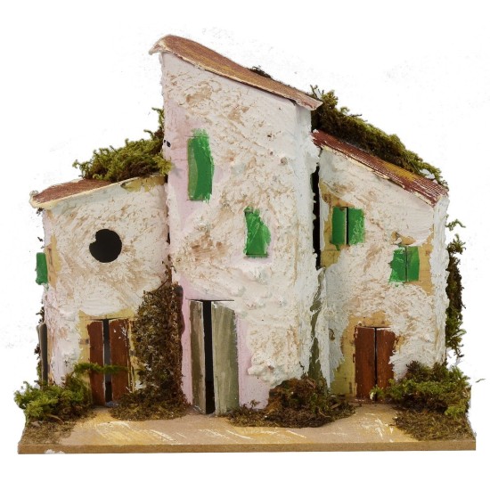 Dwellings in the distance cm 15x10x13.5 h