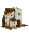 Serie di case in lontananza cm 15x10x13 h Mondo Presepi