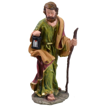 Nacimiento de 5 figuras de resina de 50 cm Mondo Presepi