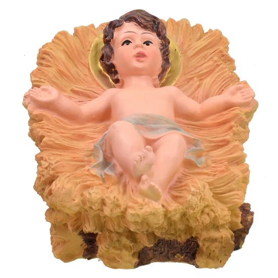 Natività 5 soggetti in resina 50 cm Mondo Presepi