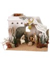 Arab hut complete with Nativity series 10 cm Landi cm