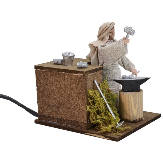 Fabbro palestinese in movimento cm 12 Mondo Presepi