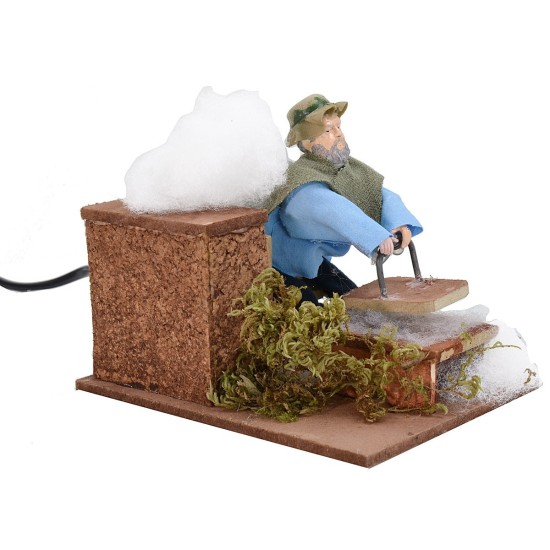 Cardaio in movimento serie cm 12 Mondo Presepi