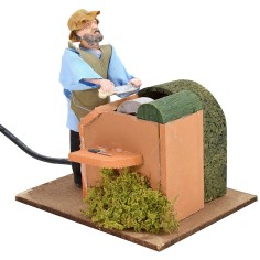 Arrotino in movimento cm 12 Mondo Presepi