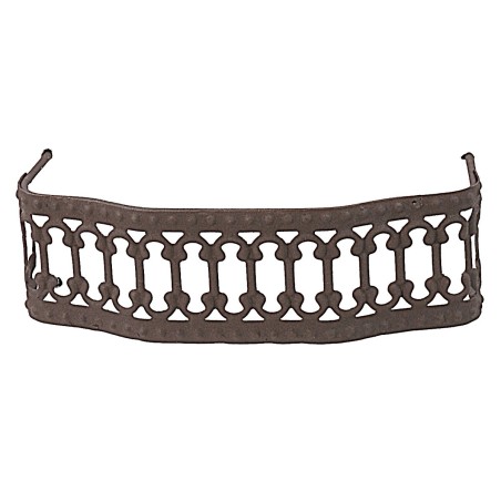 Ringhiera grigio antracite per balcone cm 10x4 h Mondo Presepi