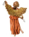Angelo Gloria arancio serie 10 cm Landi Moranduzzo Mondo Presepi