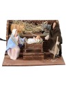 Natività Palestinese triplo movimento 12 cm Mondo Presepi