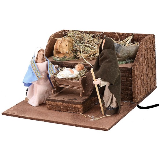Natività Palestinese triplo movimento 12 cm