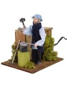 Herrero en movimiento de 12 cm Mundo Pesebres