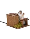 Calzolaio arabo serie 12 cm in movimento Mondo Presepi