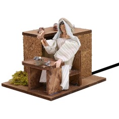 Zapatero árabe serie 12 cm en movimiento Mundo Pesebres