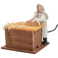 Falegname arabo in movimento cm 12 Mondo Presepi 2