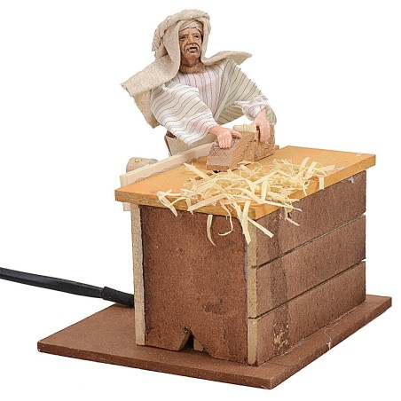 Falegname arabo in movimento cm 12 Mondo Presepi
