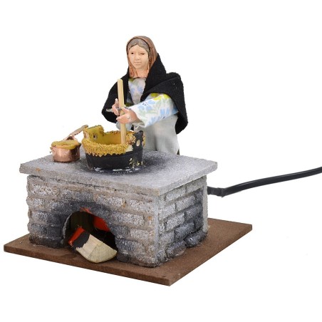 Polenta en movimiento cm 12 Mundo Pesebre