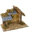 Capanna con soppalco cm 32x17x24,6 h Mondo Presepi