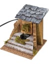 Fuente funcional a corriente con escalera de 15x15x15 cm h