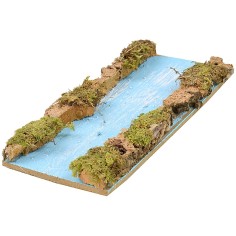 Río recto modular de 16x7,5x1,5 cm h Mundo Belenes 2
