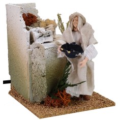 Palestinian beggar on the move 12 cm