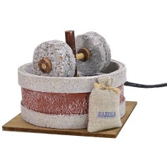 Molino en movimiento pesebre cm 12x12x10 h Mundo Pesebres