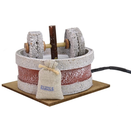 Macina in movimento presepe cm 12x12x10 h Mondo Presepi