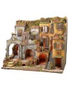 Pueblo napolitano estilo 700' iluminado con horno funcional cm