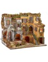 Pueblo napolitano estilo 700' iluminado con horno funcional cm