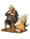 Pied piper with sheep and working fire!